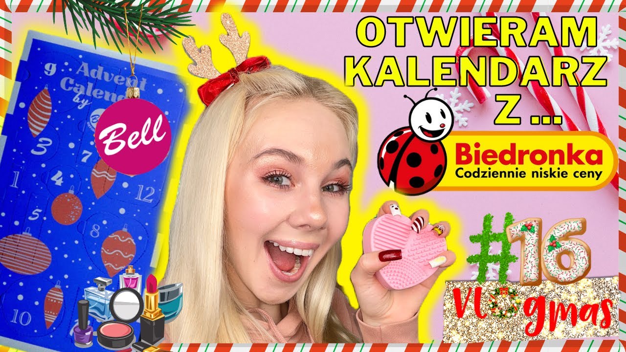 🎁 OTWIERAM KALENDARZ ADWENTOWY Z BIEDRONKI 🐞💄🗓🎄 | VLOGMAS #16 | Pattje