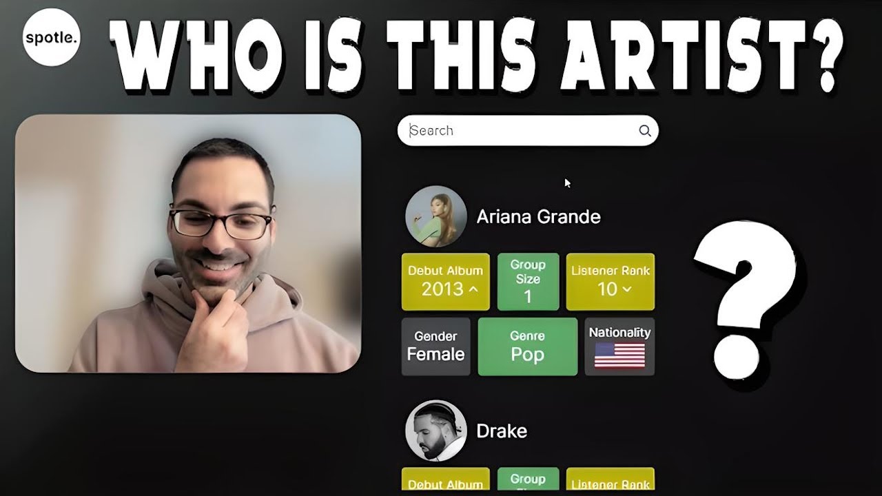 SPOTLE - GUESS THE ARTIST