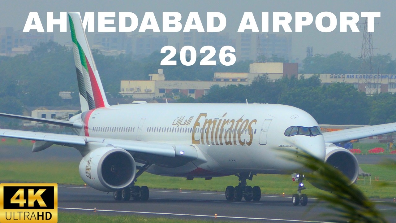 AHMEDABAD AIRPORT | MEGA Planespottings of 2026 #ahmedabadairport #planespotting  #aviation #viral