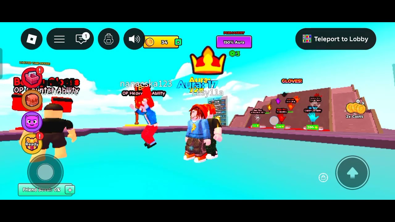ROBLOX LEKIN HAR XIL OVOZLI STIKERLAR O'YININI O'YNIMIZA BOLLA