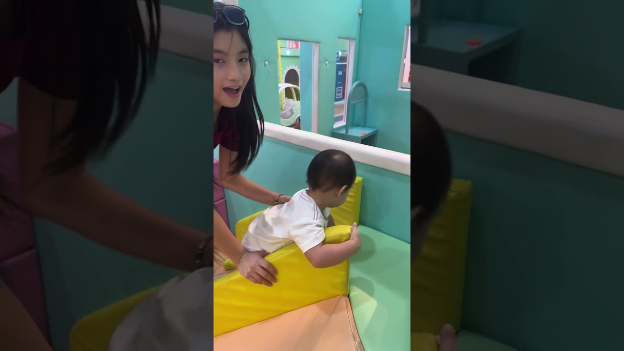 Playtown Kids Cafe - Choy’s first time in a playhouse