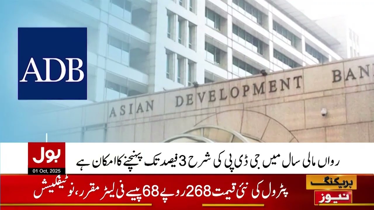 Pakistan&rsquo;s Economy on Growth Path | ADB Report Highlights Positive Outlook | Breaking News
