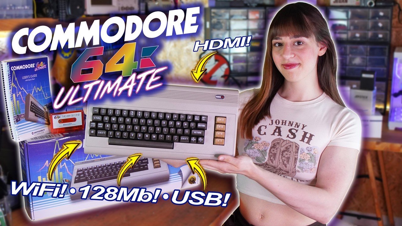 Играем в игры, как в 80-х: Commodore 64 Ultimate