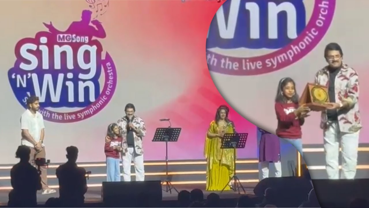A Dream Duet: Iris Elma Liju & M.G. Sreekumar 🎤✨ | Nilavinte Neelabhasma | Sing N Win