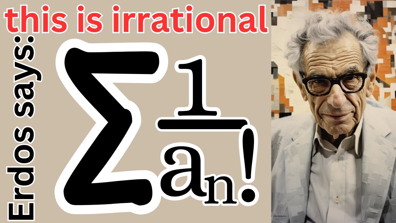 Erdos' irrational numbers