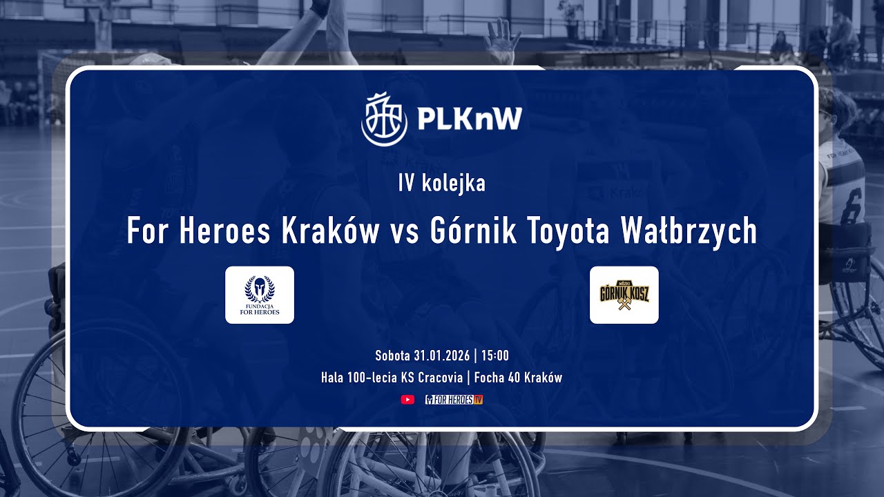 For Heroes Kraków vs Górnik Toyota Wałbrzych