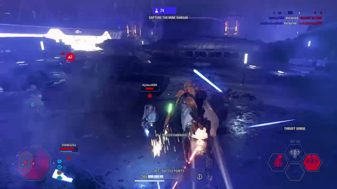 2nd phase on Crait. #starwarsbattlefront2 #generalgrevious #enforcement 