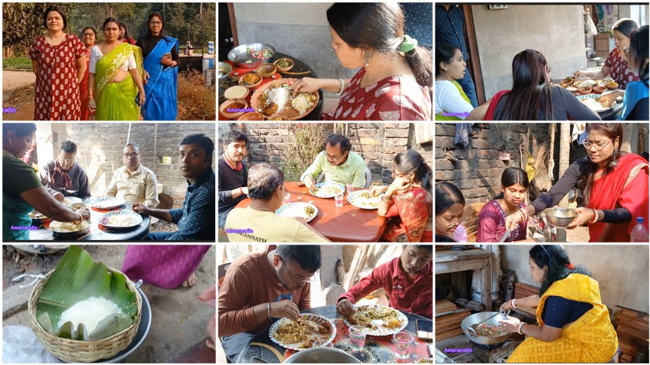 বোনঝির জন্মদিনে হল  রান্না -বান্না  খাওয়া দাওয়া আর জমিয়ে আড্ডা,  birthday celebration ,