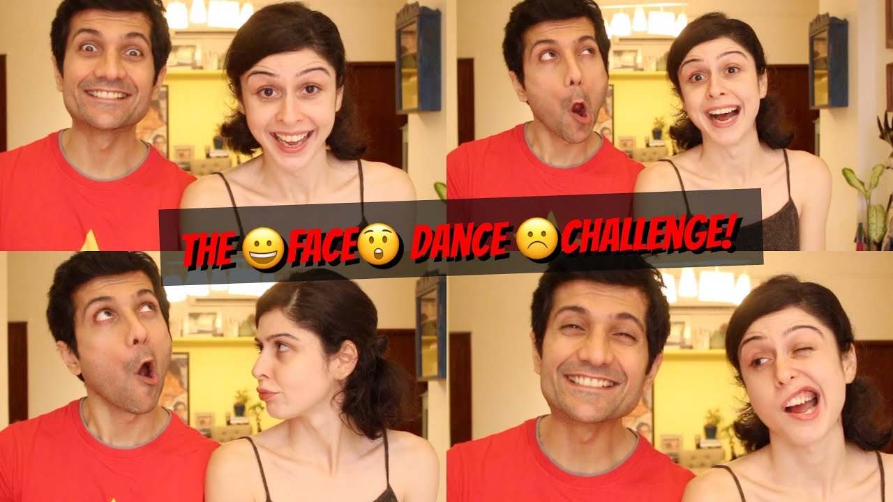 The Face Dance Challenge!!!😬☹️😄😮