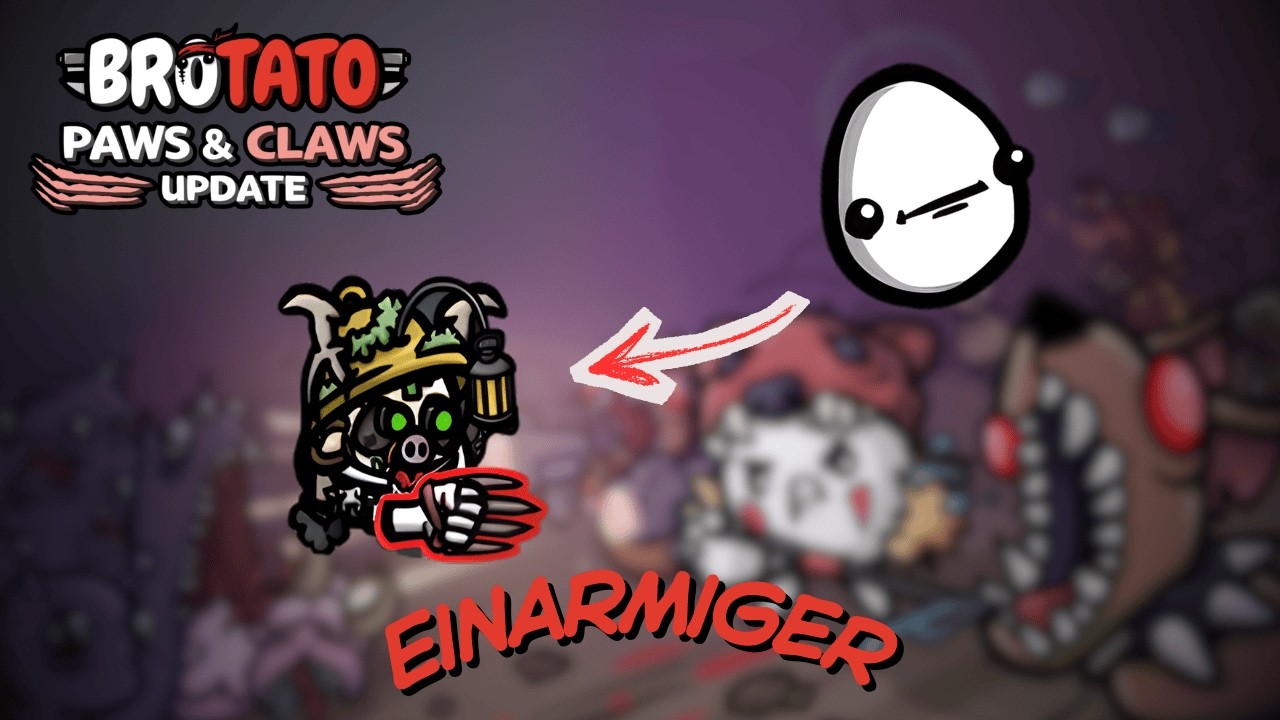Wer braucht schon 6 Waffen?  - Brotato - Danger 5 Einarmiger
