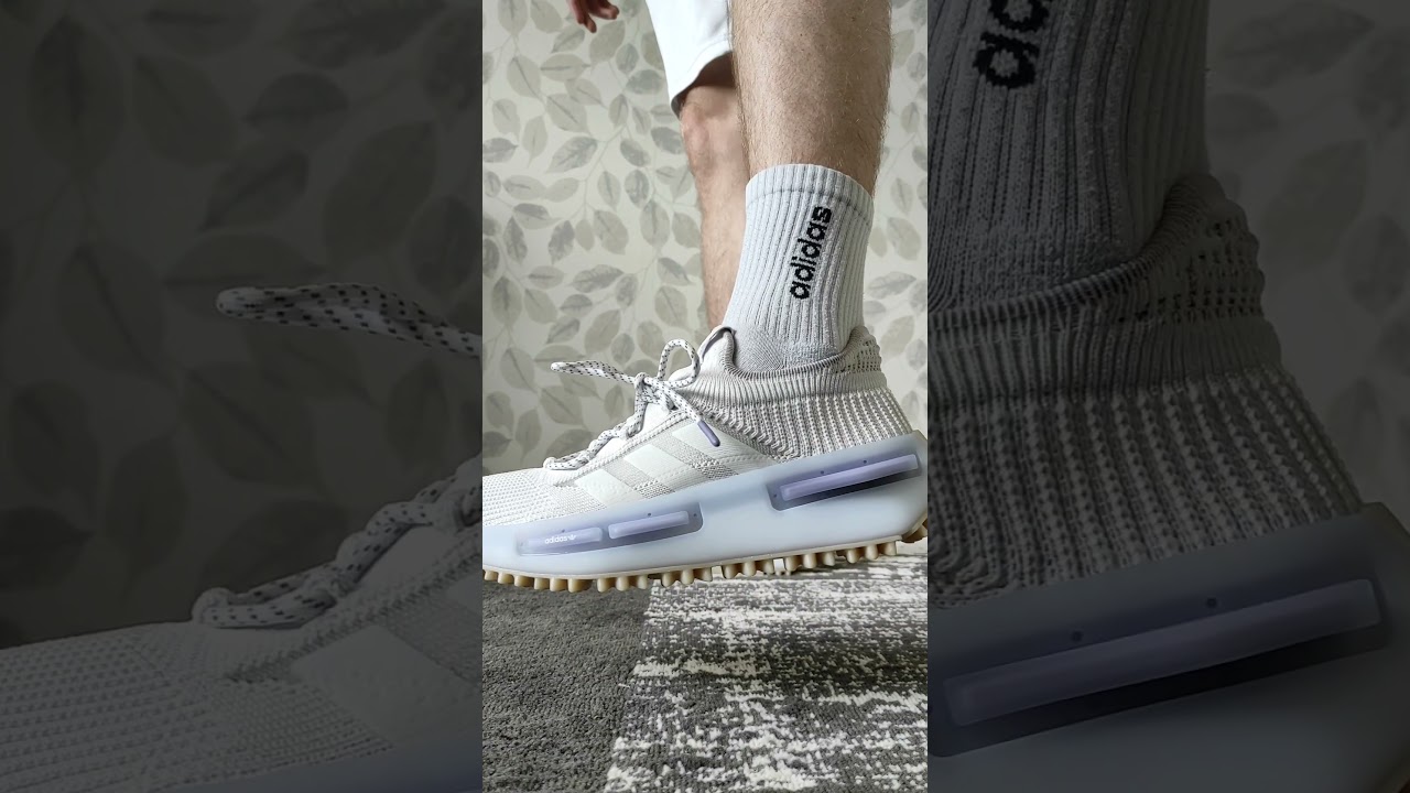 Adidas NMD S1 White and Light Purple