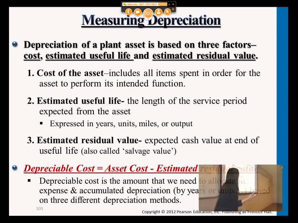 Measuring Depreciation - Professor Victoria Chiu