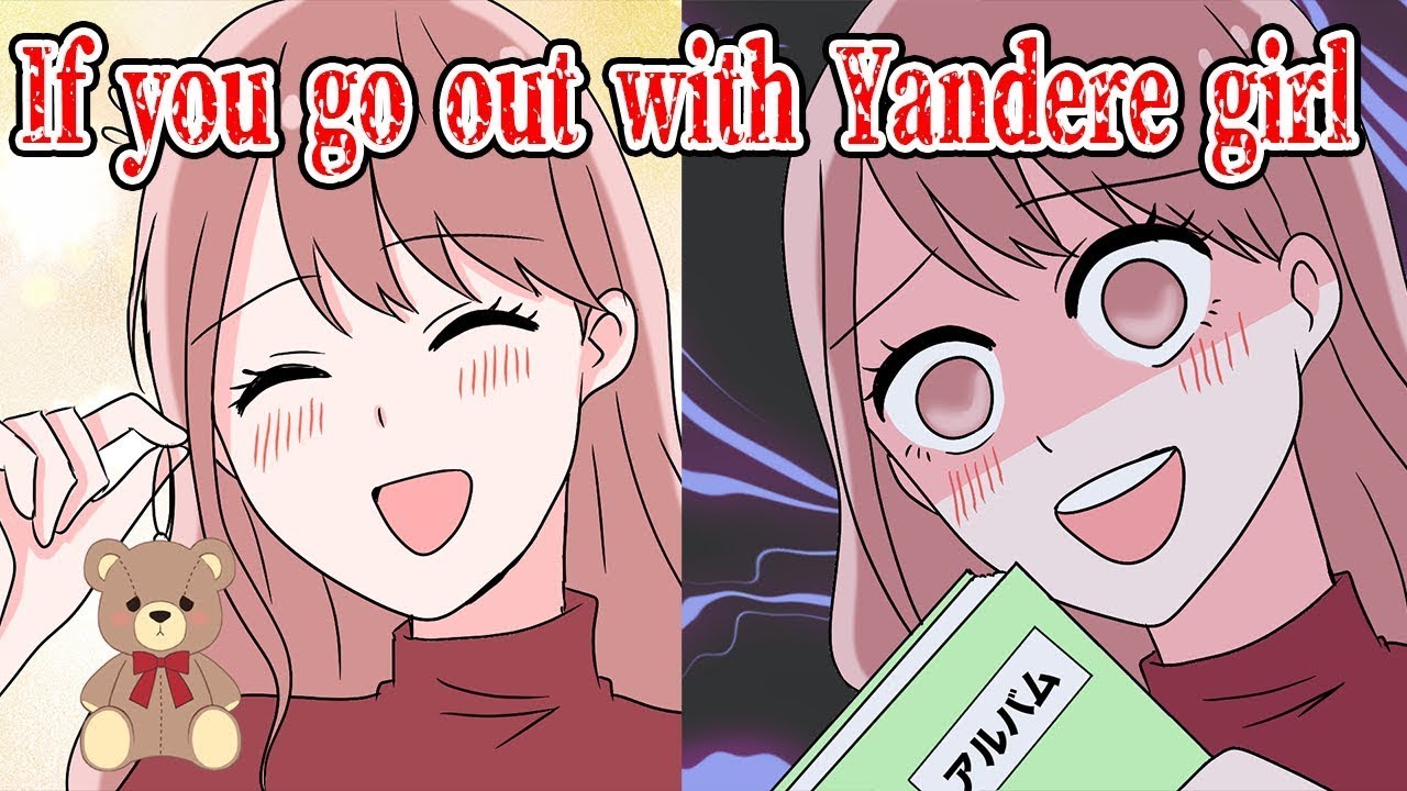 【Yandere】What happens when you go out with Yandere girl【Manga dub】