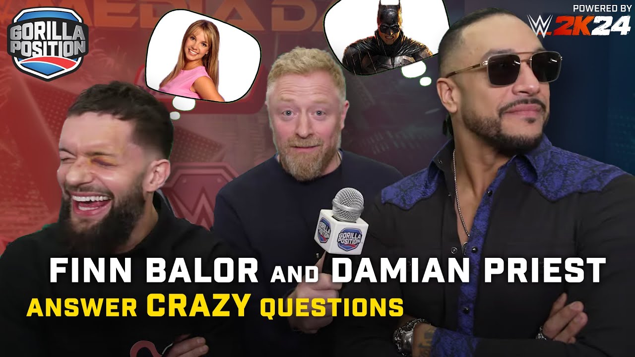Finn Bálor & Damian Priest - You will NOT see an interview like this anywhere else!! 👑😂😂😈