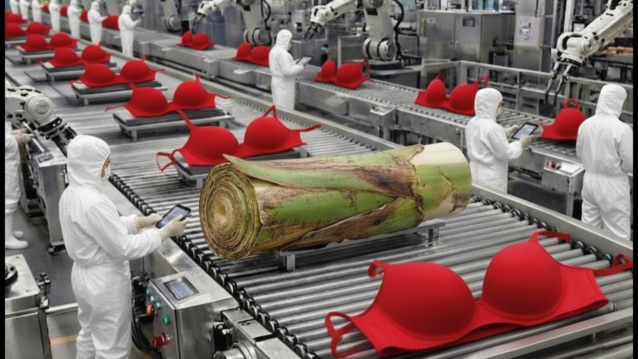Ye How 1,000 Banana Plant Waste Is Turned Into 5,000,000,000 Women’s Underwear | World Wide Waste
