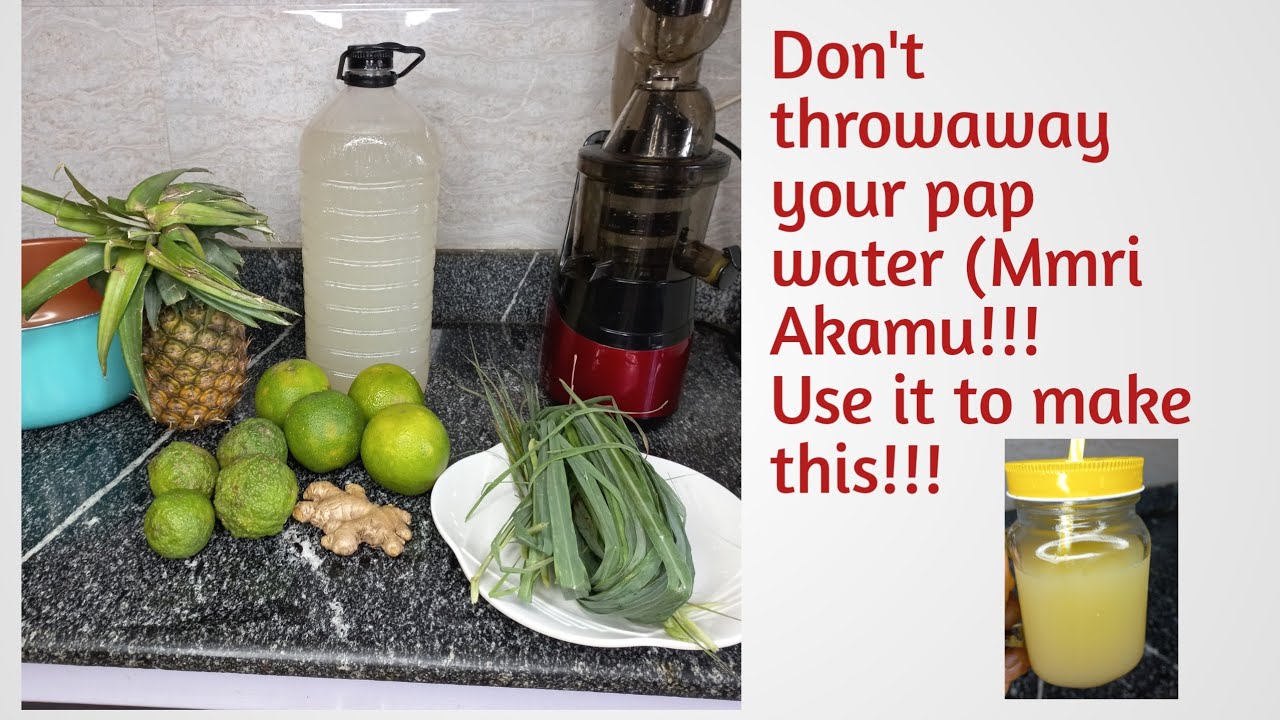 How to make Adoyo/omidun! (Stop disposing your pap water pap water (mmiri akamu).