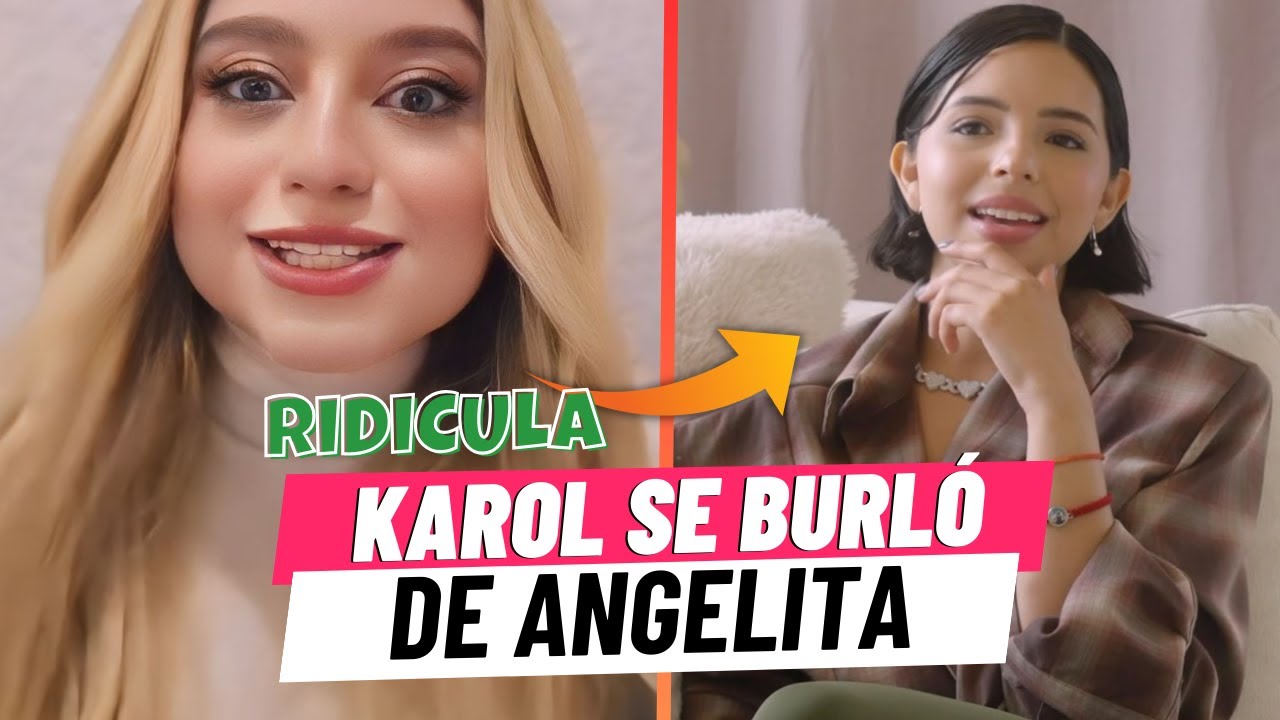 Karol Sevilla dejó en ridiculo a Angela Aguilar