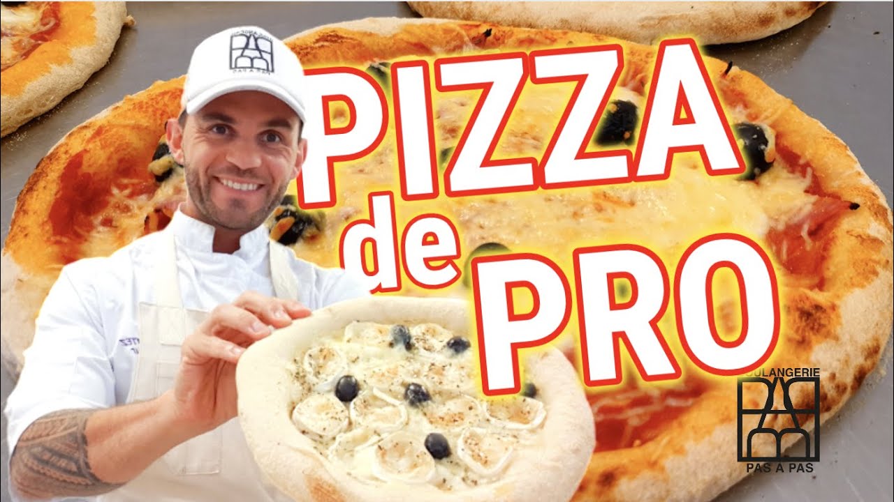 PIZZA DE PRO : Ma RECETTE de PIZZA de chef !