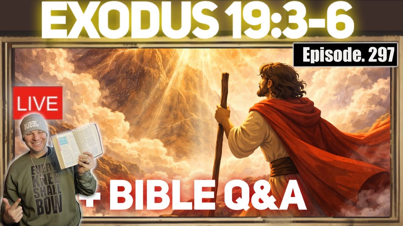 LIVE  Bible Study & Commentary. Ask Pastor Josh, Christian Q&A + prayer requests!