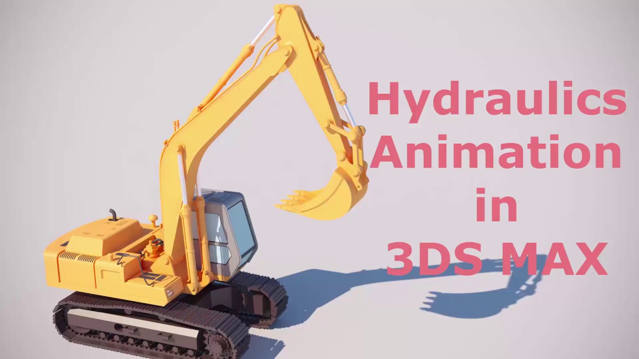 Hydraulics Animation in 3DS MAX