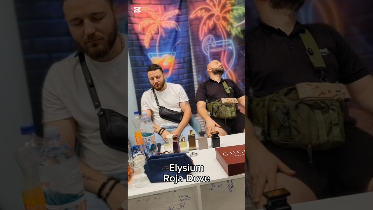 Слепые затесты Elysium Roja Dove #обзор #парфюмдлямужчин #интервью