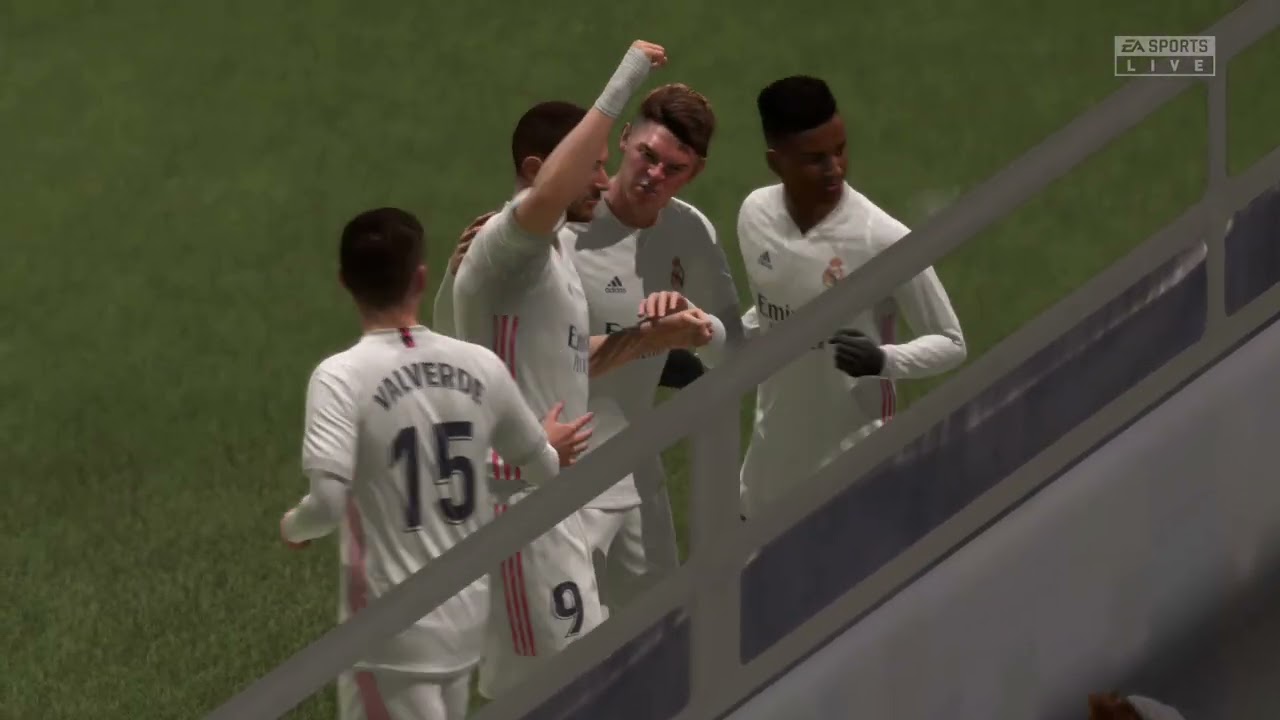 ¡Gol Y Doblete De Karim Benzema! Osasuna 0-3 Real Madrid Copa De España 16vos De Final Fifa 21