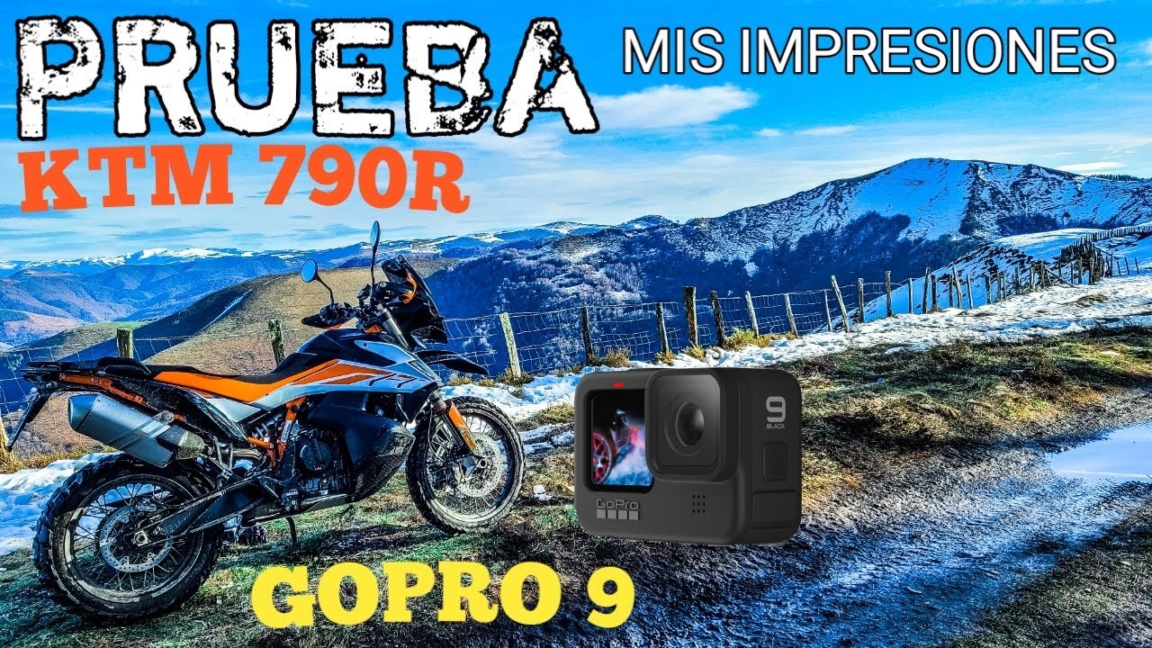Compre una KTM 790 Adventure R ➕GOPRO 9🤩 Primeras impresiones en nieve ⚠️