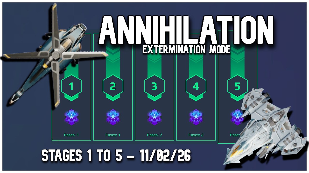 ANNIHILATION 3 TO 5: EASY WAY TO END THE #EXTERMINATION (11/02) #HUNTINGGROUNDS #PVE #WARROBOTS