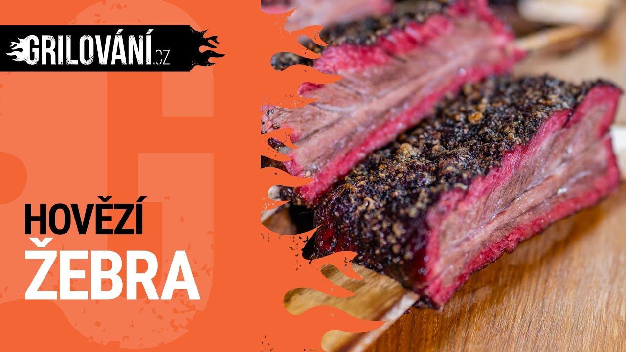 RECEPT na gril: 🐂Hověz&iacute; žebra v peletov&eacute;m grilu Weber Smoke🔥Fire