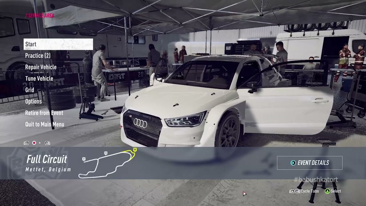 TQRT Rally Cross DIRT 2.0 Streamcut shortversion. #babushkatort