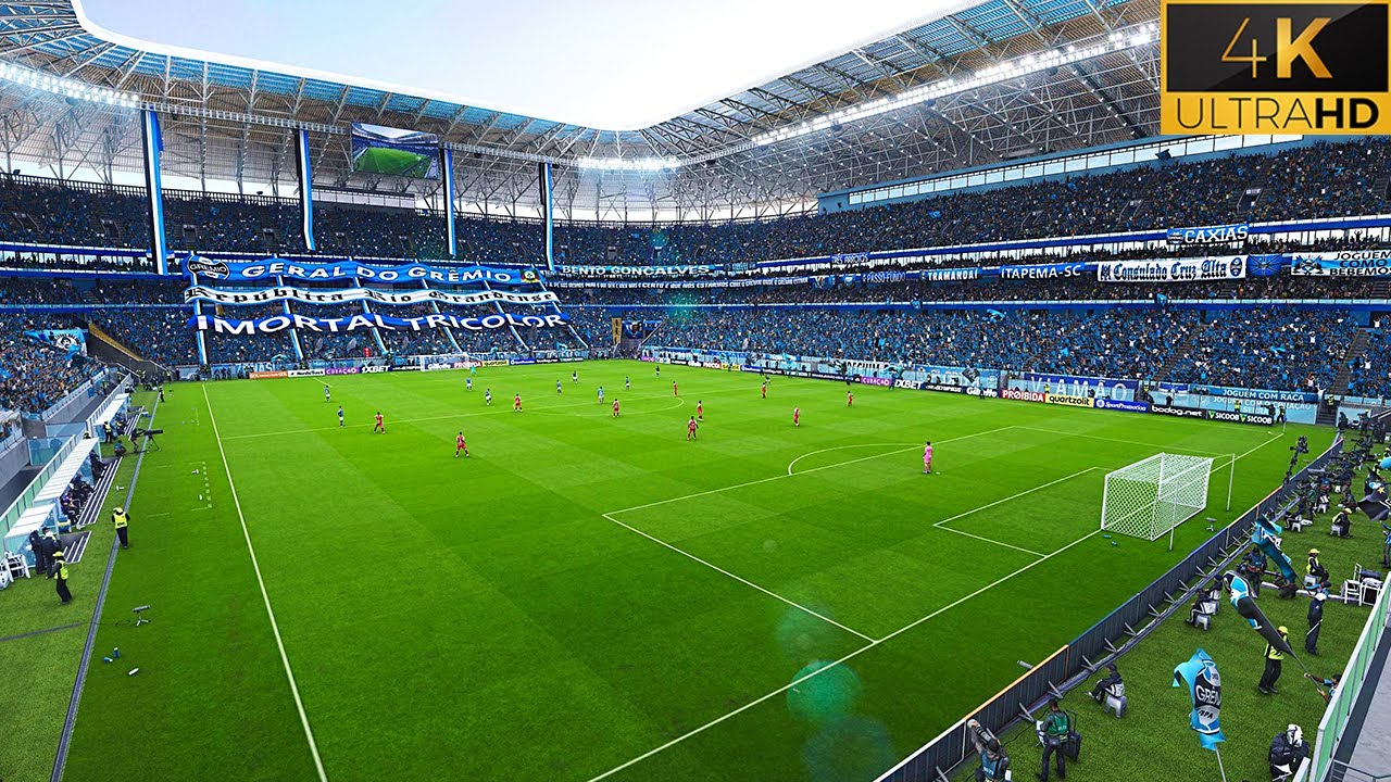 PES 2024 NEW Ultra Realism Graphics Mod | Gremio vs Internacional | Brasileiro Série A | PES 2021