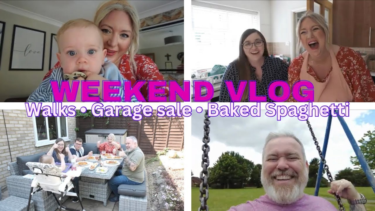 Weekend Vlog | Walks | Baked Spaghetti | Quality Family Time