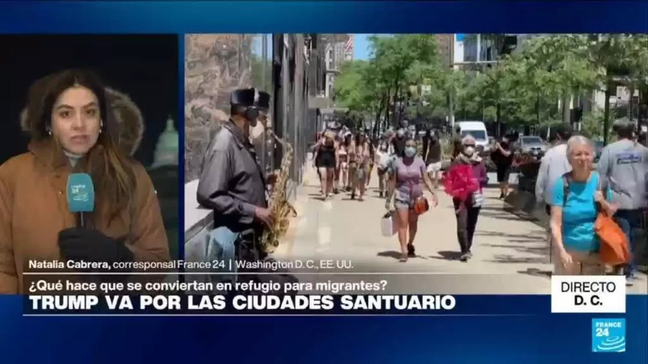 Directo D. C. y el foco de Trump en las ciudades santuario • FRANCE 24 Español