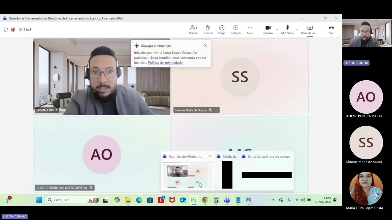 Treinamento: Orientações sobre Bens Móveis no encerramento de exercício 2025