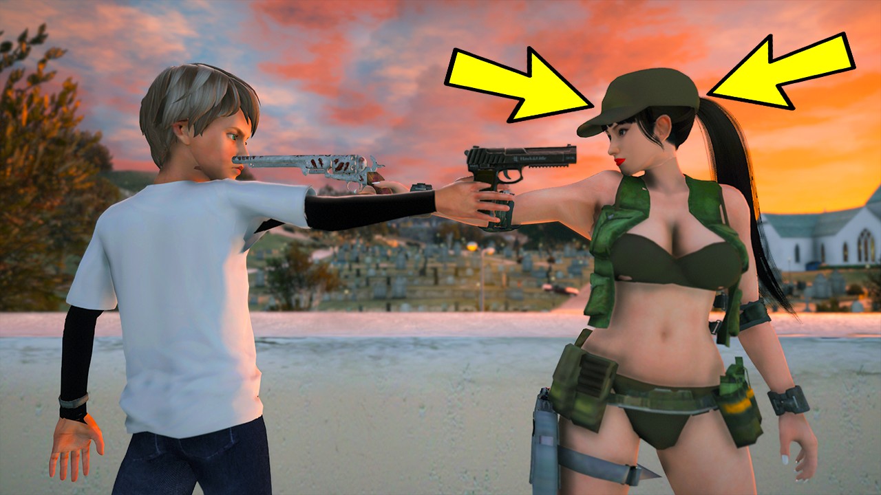 ATEŞ SOFYA'NIN MEZARININ BOŞ OLDUĞUNU ÖĞRENİYOR! - GTA 5 ATEŞ'İN HAYATI