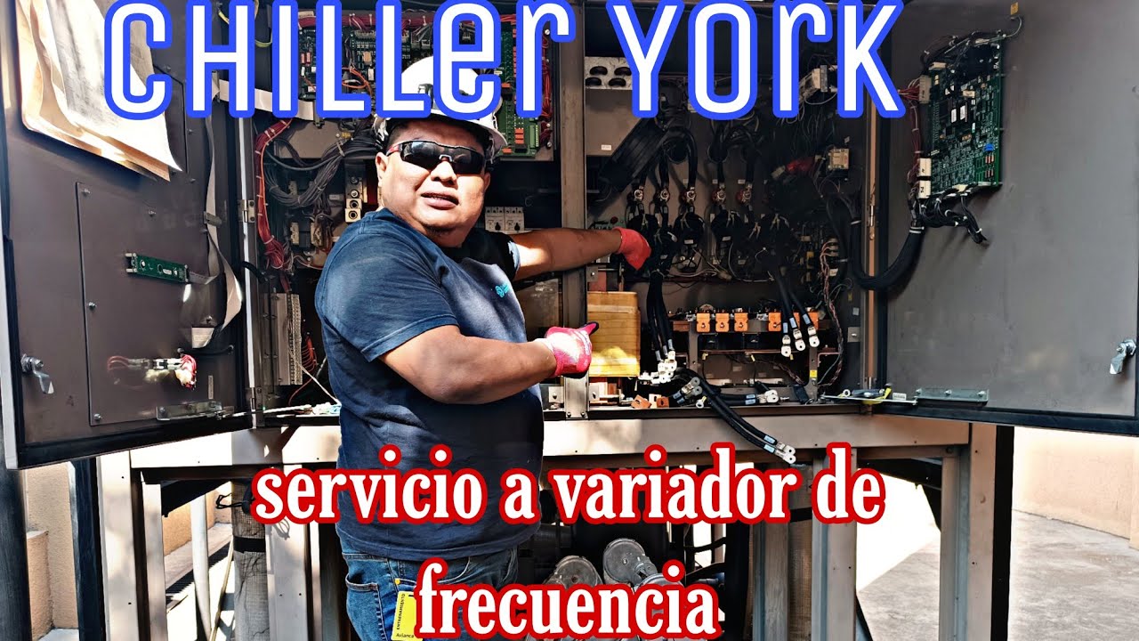 chiller York como es un variador de frecuencia industrial
