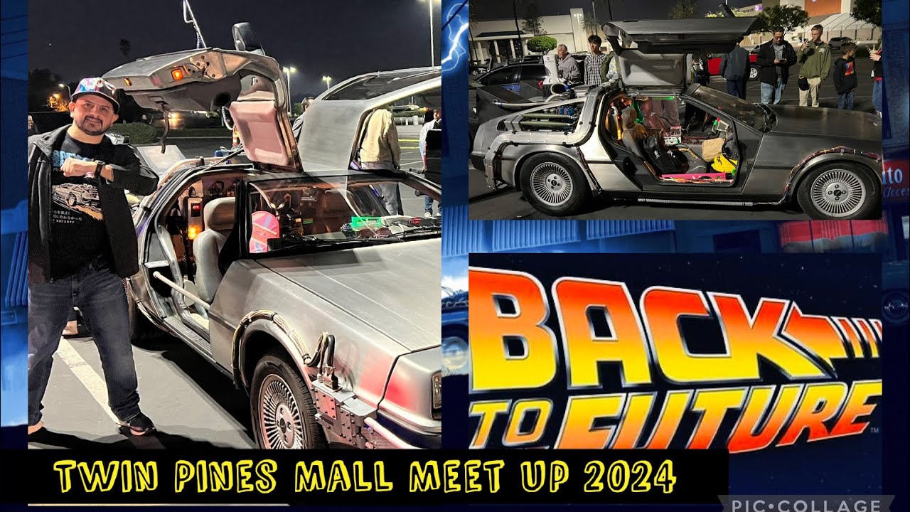 BTTF Twin Pines Mall Meet Up 2024 #backtothefuture #twinpinesmall #meetup #2024 #puentehillsmall