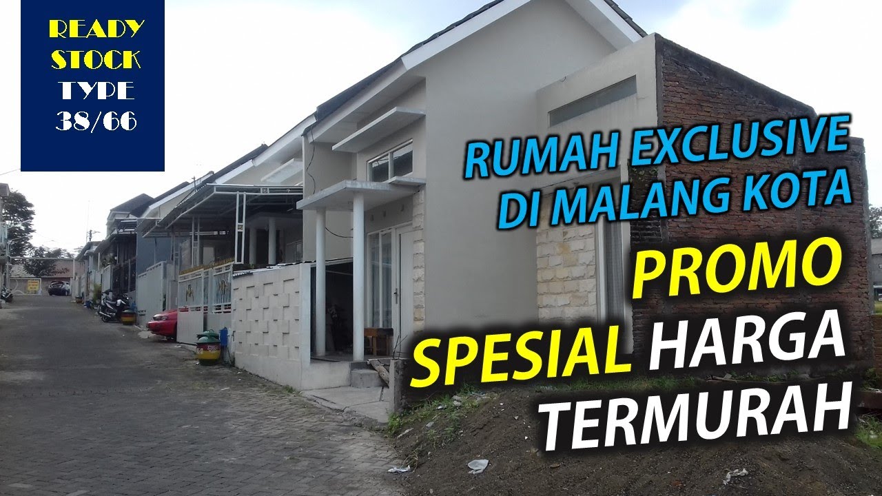 Promo Rumah Di Malang Kota, Ready Stock Siap Huni, One Gate + 24 Jam Security