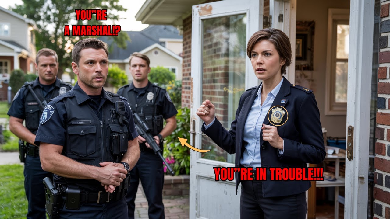 HOA Sent Fake Cops to My Door — They Ran When My Wife Flashed Her U.S. Marshal Badge - YouTube