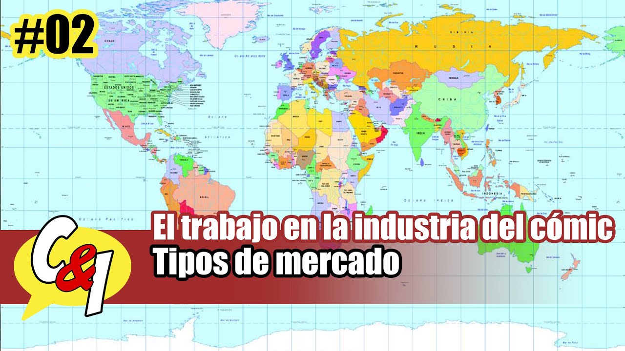 Tipos de mercado en la industria del cómic