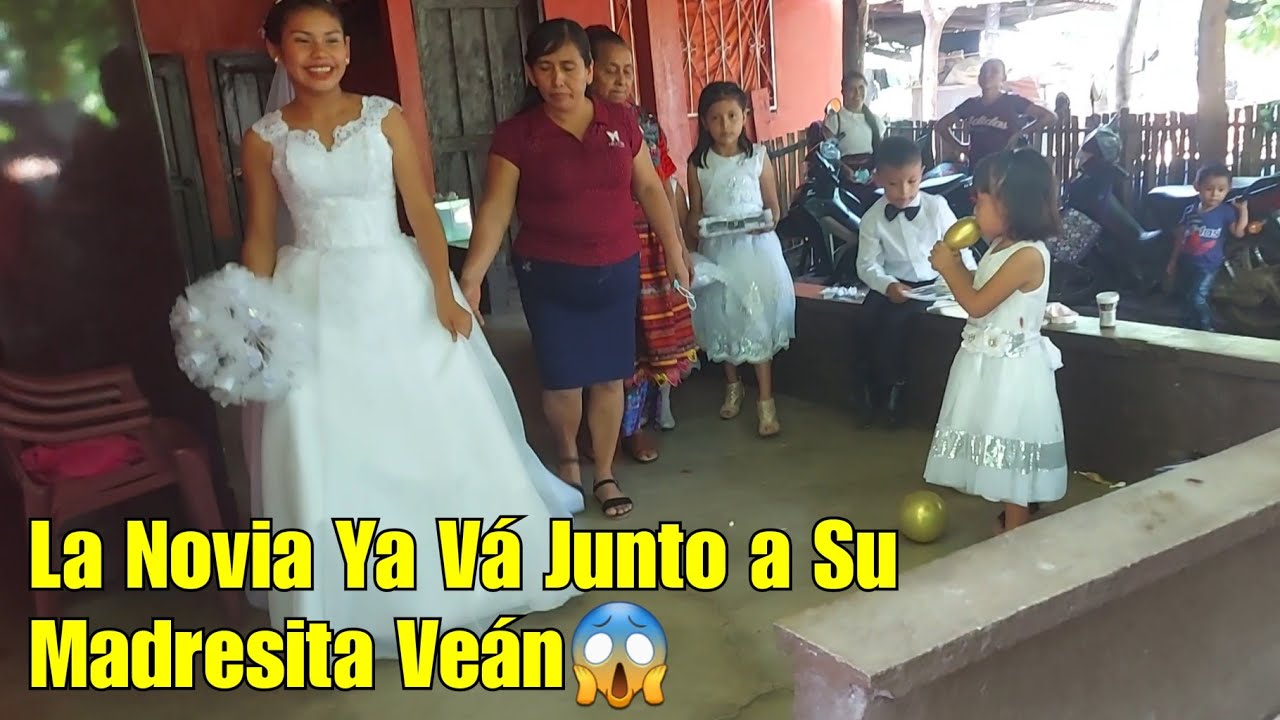 Desde Yá La Novia👰‍♀️ De Camino Junto a Su Mamá Para La Grán Boda,  Así La Recibirá El Novio👨‍💼😱