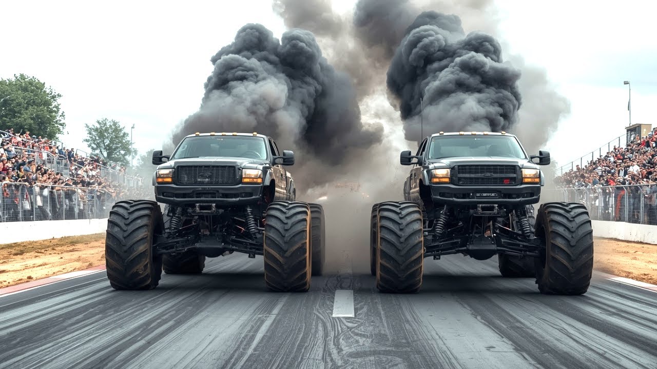The Strongest Machines Face Off Caught on Camera