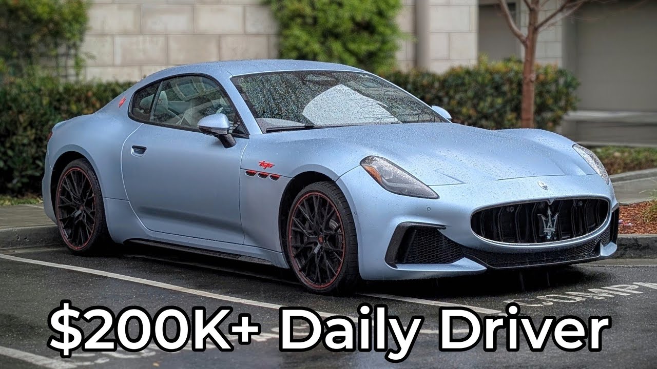 Daily Driving The 2024 Maserati GranTurismo Trofeo PrimaSerie - Does It Feel Like A $200K+ Car?