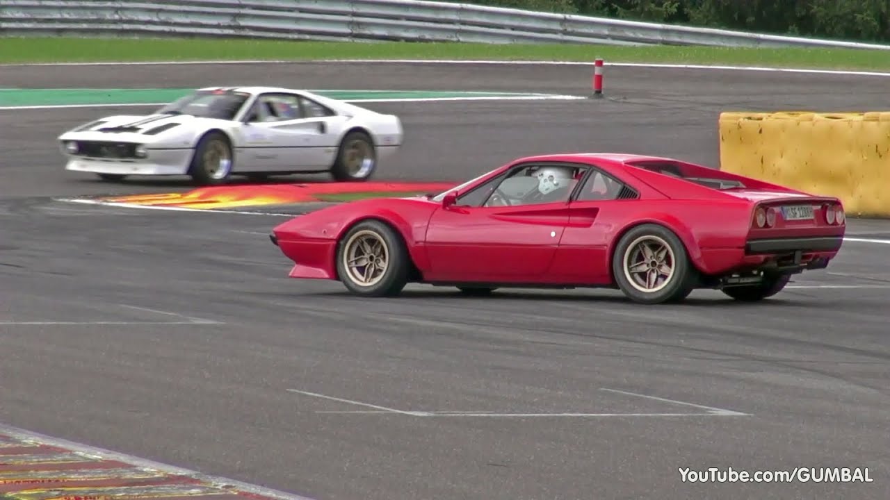 Ferrari 328 GTB / 308 GTB / 512 BBi - Sound on Track!