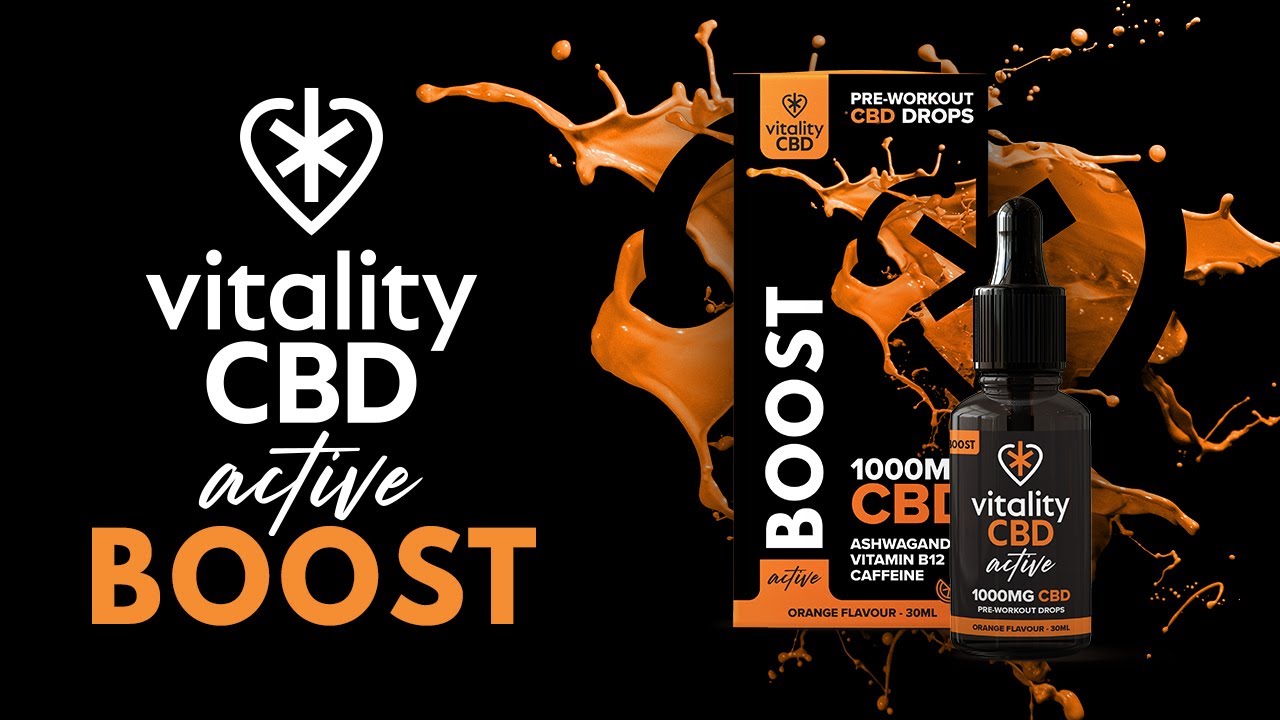 Vitality CBD Active Range - BOOST
