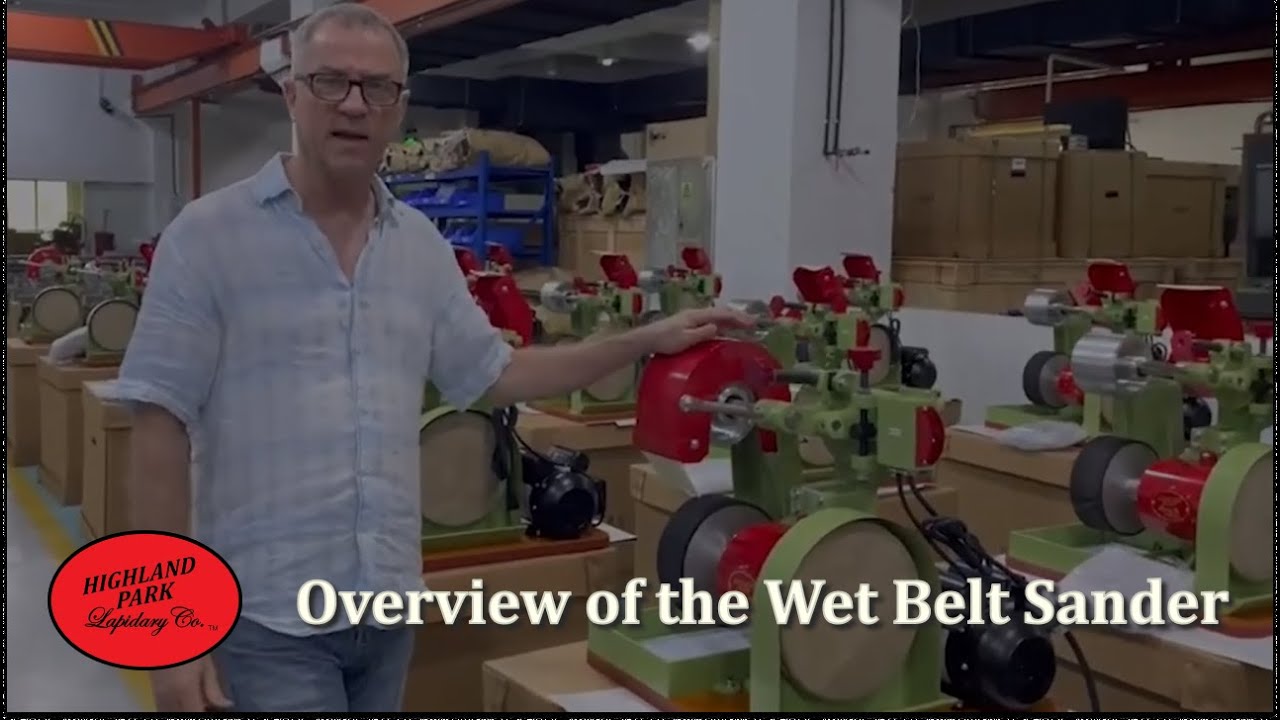 Overview of the Wet Belt Sander