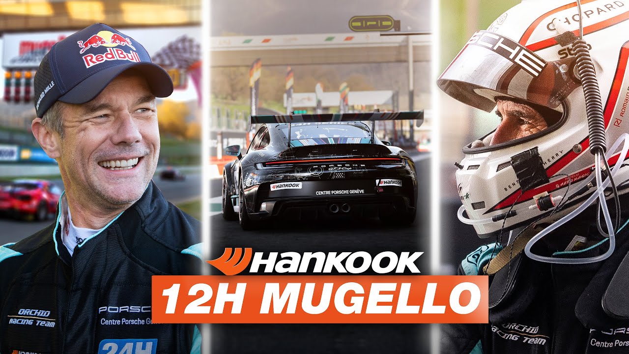 Sébastien Loeb et Romain Dumas aux 12H de Mugello avec Orchid Racing Team !