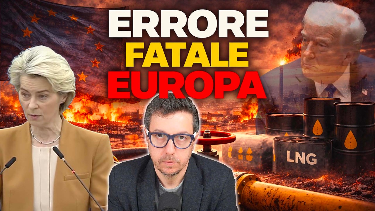 EUROPA IN CRISI ENERGETICA | ORA SI ACCORGONO DELL’ERRORE