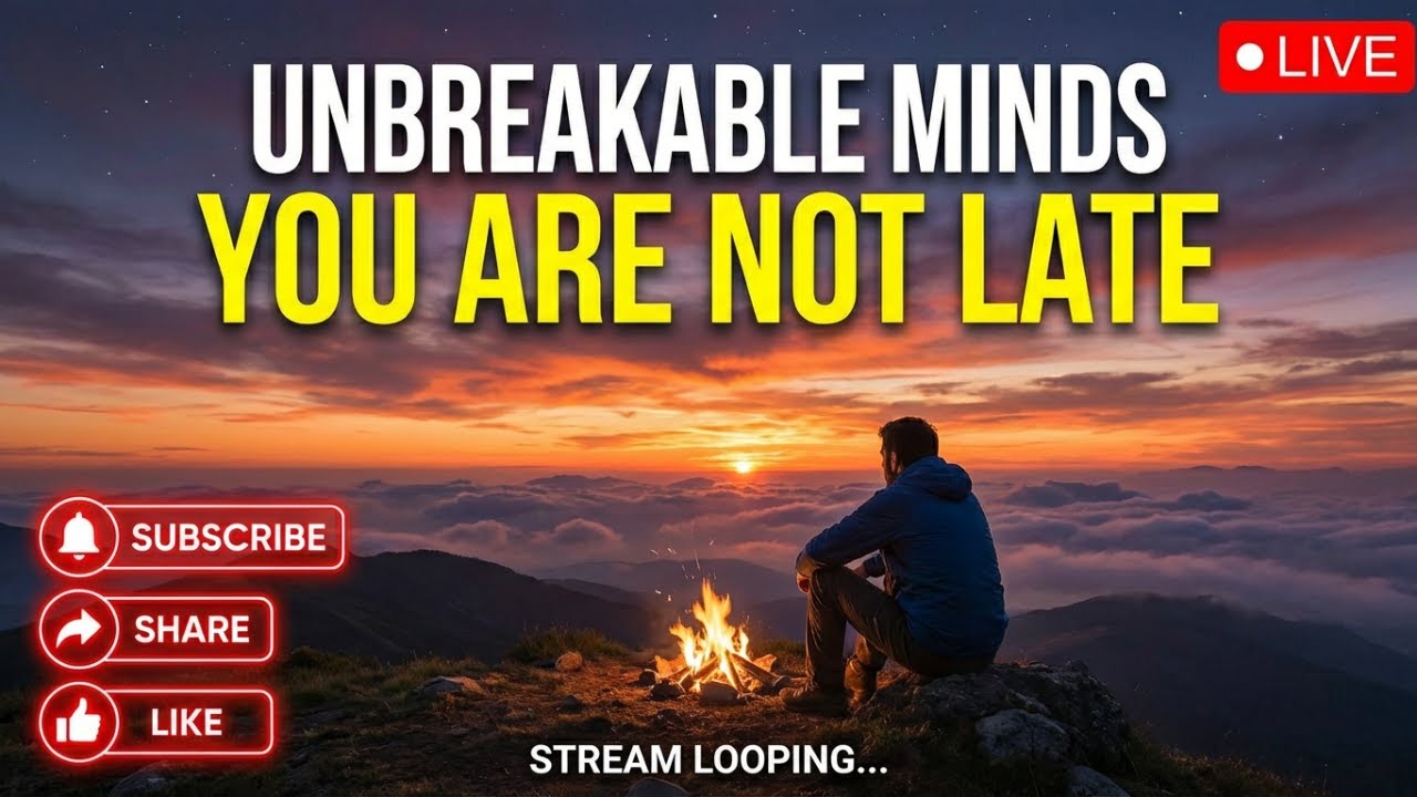 You Are Not Too Late | A Wake-Up Call for Students & Entrepreneurs (Livestream)