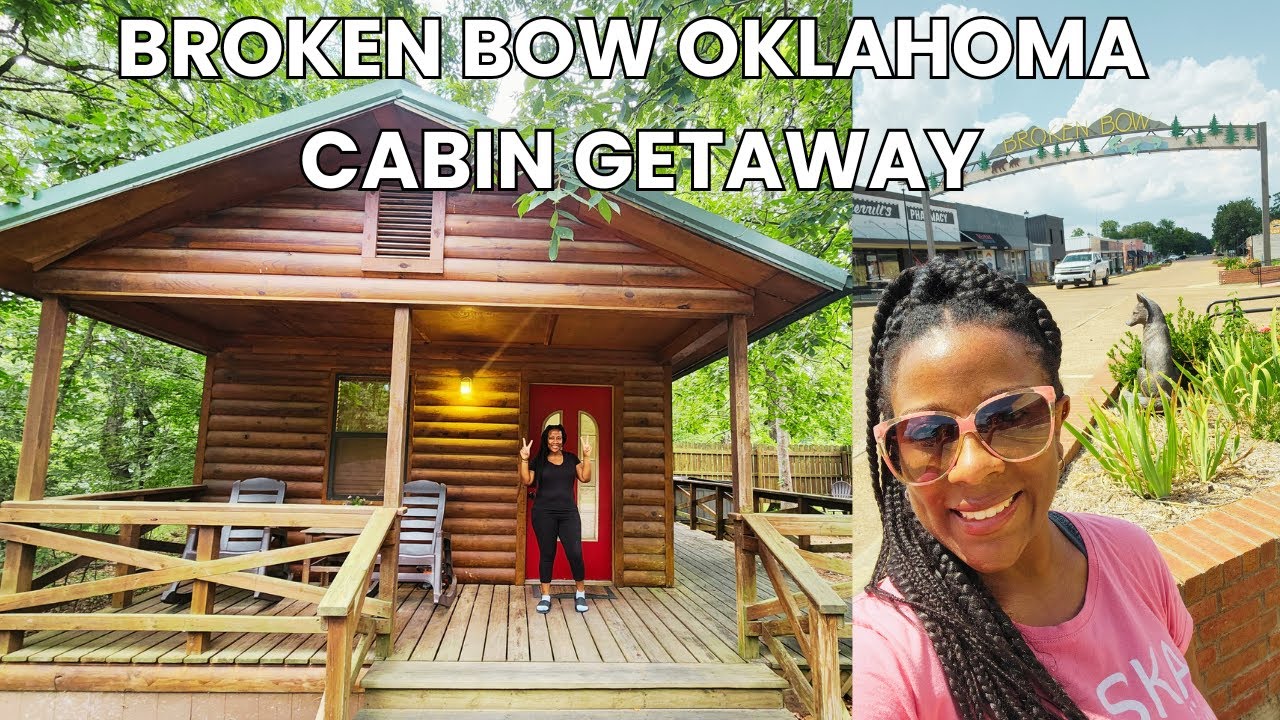 Staying in a Cabin in Broken Bow Oklahoma| Oklahoma Travel Vlog